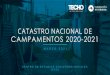 CATASTRO NACIONAL DE CAMPAMENTOS 2020-2021