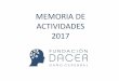 MEMORIA DE ACTIVIDADES 2017 - Dacer
