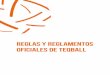 Las reglas y regulaciones oficiales de Teqball