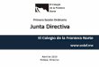 Primera Sesión Ordinaria Junta Directiva - El Colegio de 
