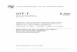 UIT-T Rec. E.502 (02/2001) Requisitos de las medidas de 