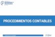 PROCEDIMIENTOS CONTABLES - Portal del Colegio de 