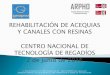 REHABILITACIÓN DE ACEQUIAS Y CANALES CON RESINAS …