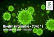 Boletim informativo - Covid 19