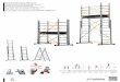 Çok Amaçlı İskele Merdiven Multipurpose Scaffolding Ladder 