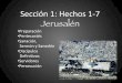 Sección 1: Hechos 1-7 Jerusalén - ibitibi.org