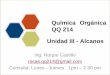 Química Orgánica QQ 214 Unidad III - Alcanos